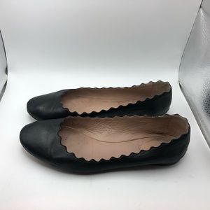 Chloe Lauren black ballerina flats size EU 37